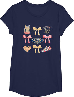 NBA New Orleans Pelicans Bow Grid