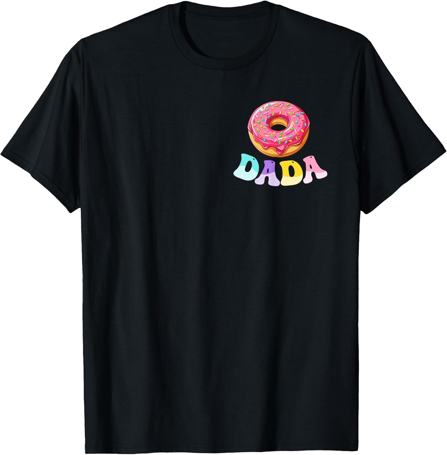 Dada of First Birthday Girl Donut Lovers Family Matching