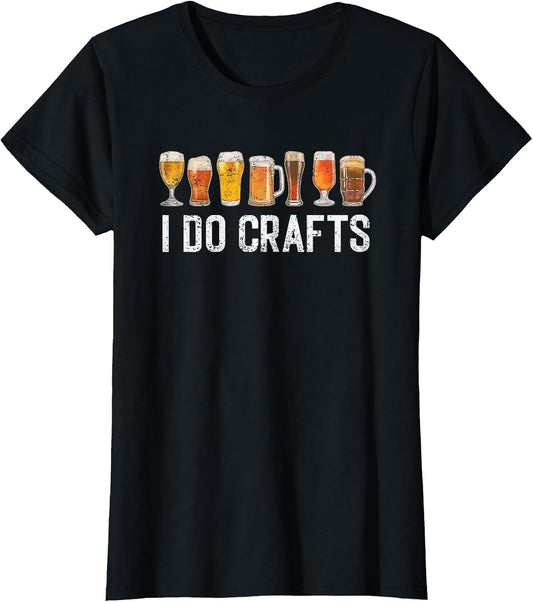 Craft Beer Vintage I Do Crafts Home Brew Art Women
