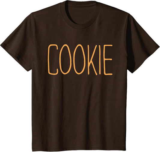 Cookie Shirt Adult Kids Men Women Chocolate Cookie Costume