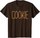 Cookie Shirt Adult Kids Men Women Chocolate Cookie Costume