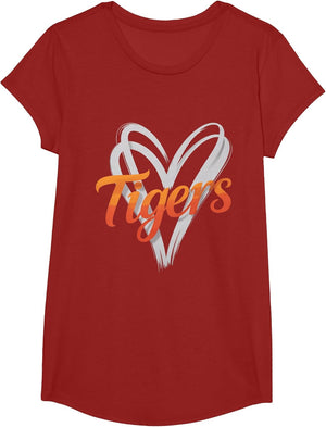 Tigers School Sports Fan Team Spirit Mascot Cute