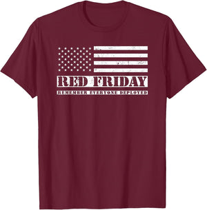 RED Friday Remember Everyone Deployed RED