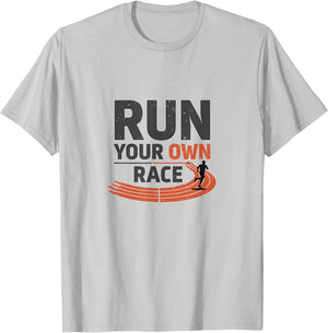 Run Your Own Race Motivational Running Design