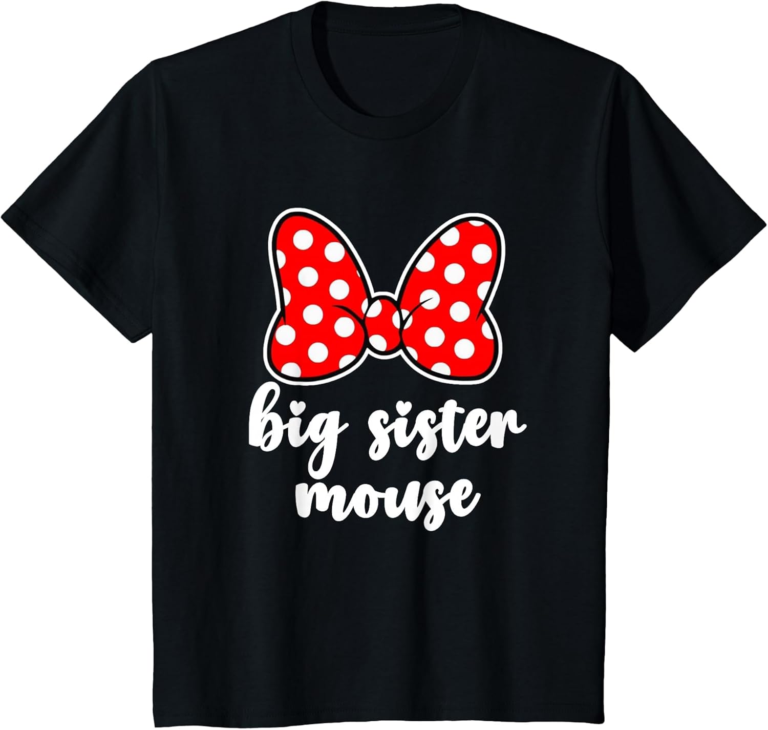 Kids Big Sister Mouse Bow Family Vacation - Youth, Toddler