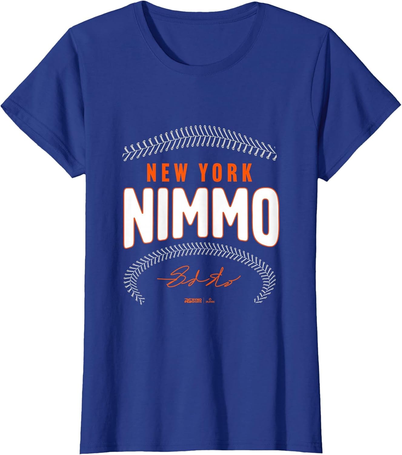 Brandon Nimmo New York Baseball Name & Number (Front & Back)