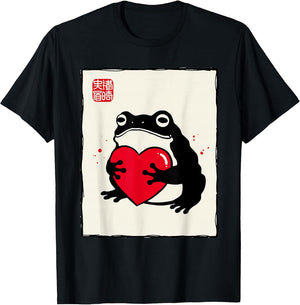 Grumpy Frog Japanese Style Valentine’s Day Wome
