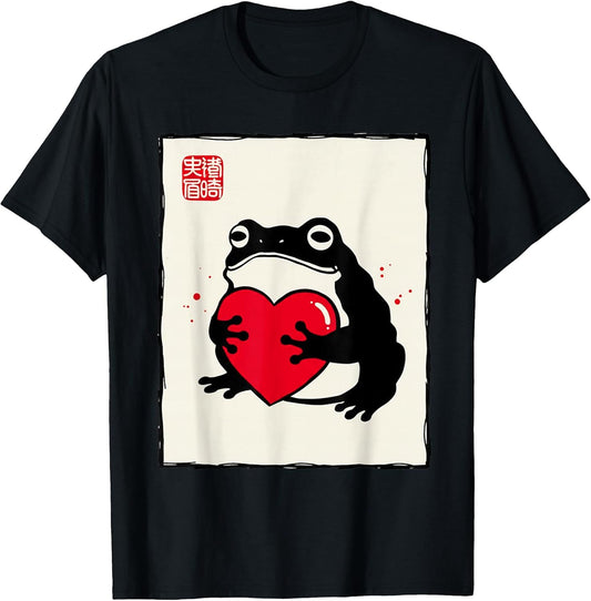 Grumpy Frog Japanese Style Valentine’s Day Wome