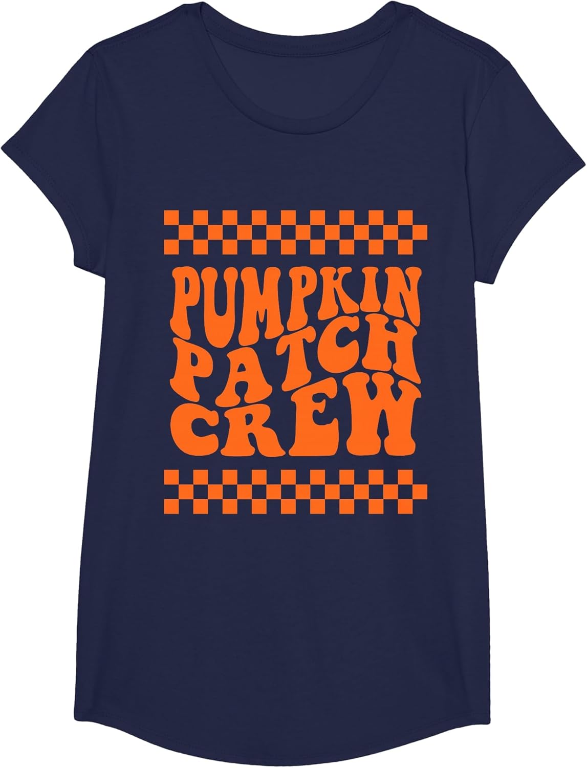 Pumpkin Patch Crew Toddler Boy Groovy Girl Retro Halloween