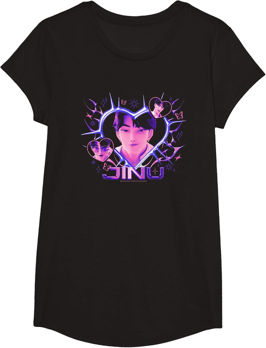 Kpop Demon Hunters Jinu Y2k Heart Shape Portrait