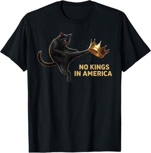 Funny Cat No Kings in America