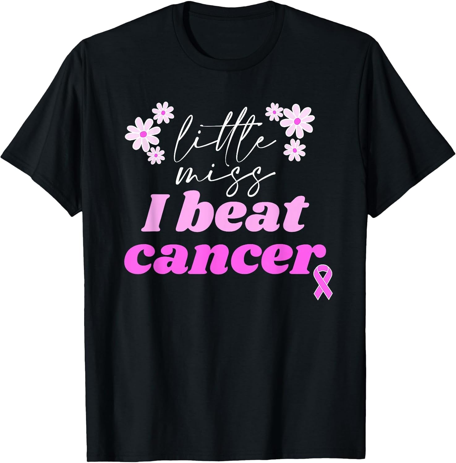 Cute Breast Cancer Survivor Quote I Beat Cancer Design
