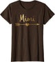 Gold Arrow Heart Shirt Mimi Shirt