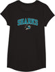 San Jose Sharks Arch Over Black NHL Officially Licensed