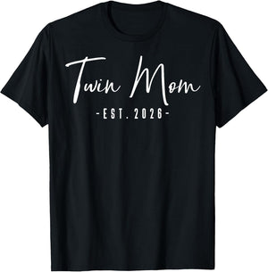 Twin Mom Est 2026 Baby Announcement New Twin Mom