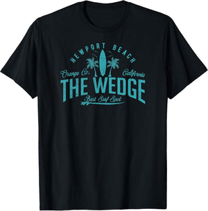 Vintage The Wedge Best Surf Spot Newport Beach Badge