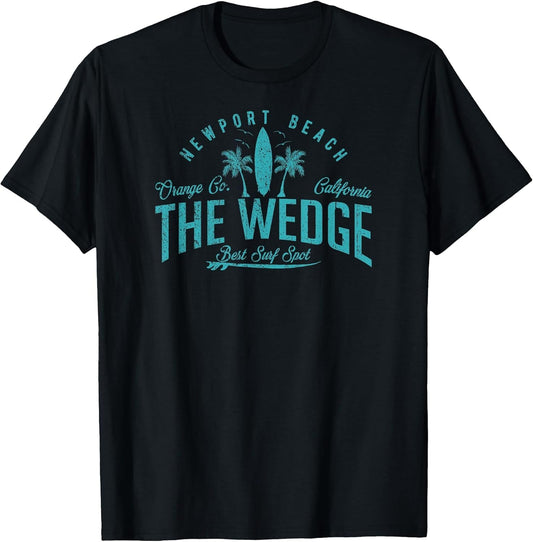 Vintage The Wedge Best Surf Spot Newport Beach Badge