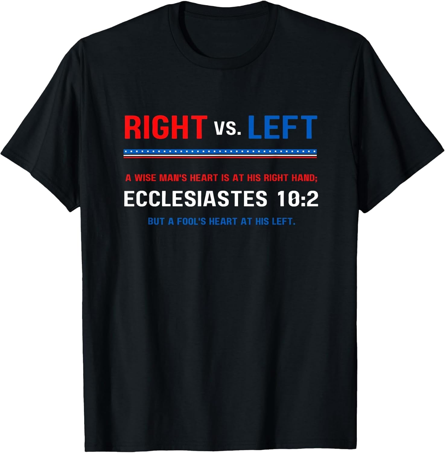 Ecclesiastes 10:2 Political Anti Left Pro Right Politics