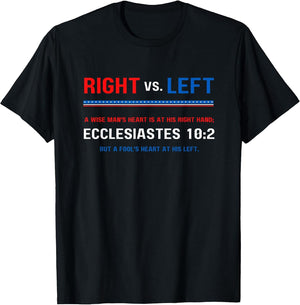Ecclesiastes 10:2 Political Anti Left Pro Right Politics