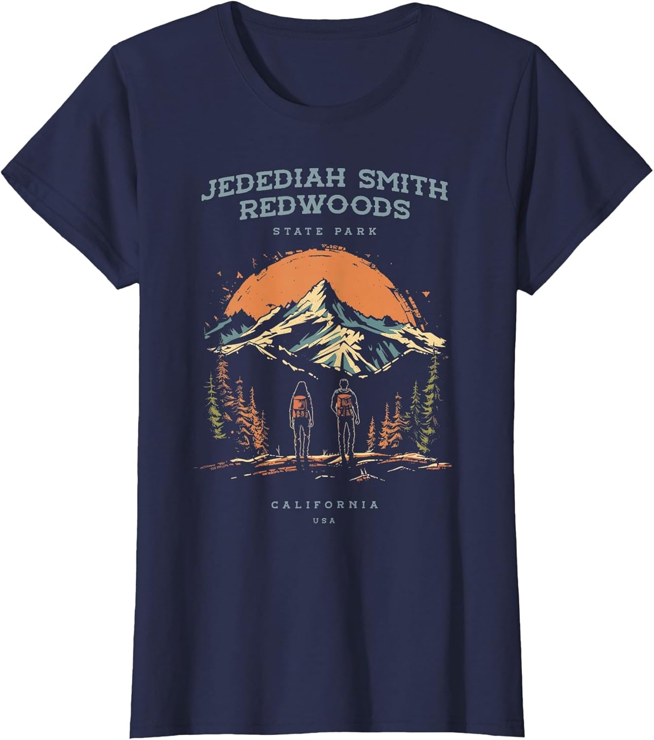 Jedediah Smith Redwoods State Park Backpacking Hiking