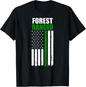 Thin Green Line Forest Ranger Shirt, Gift Park Ranger