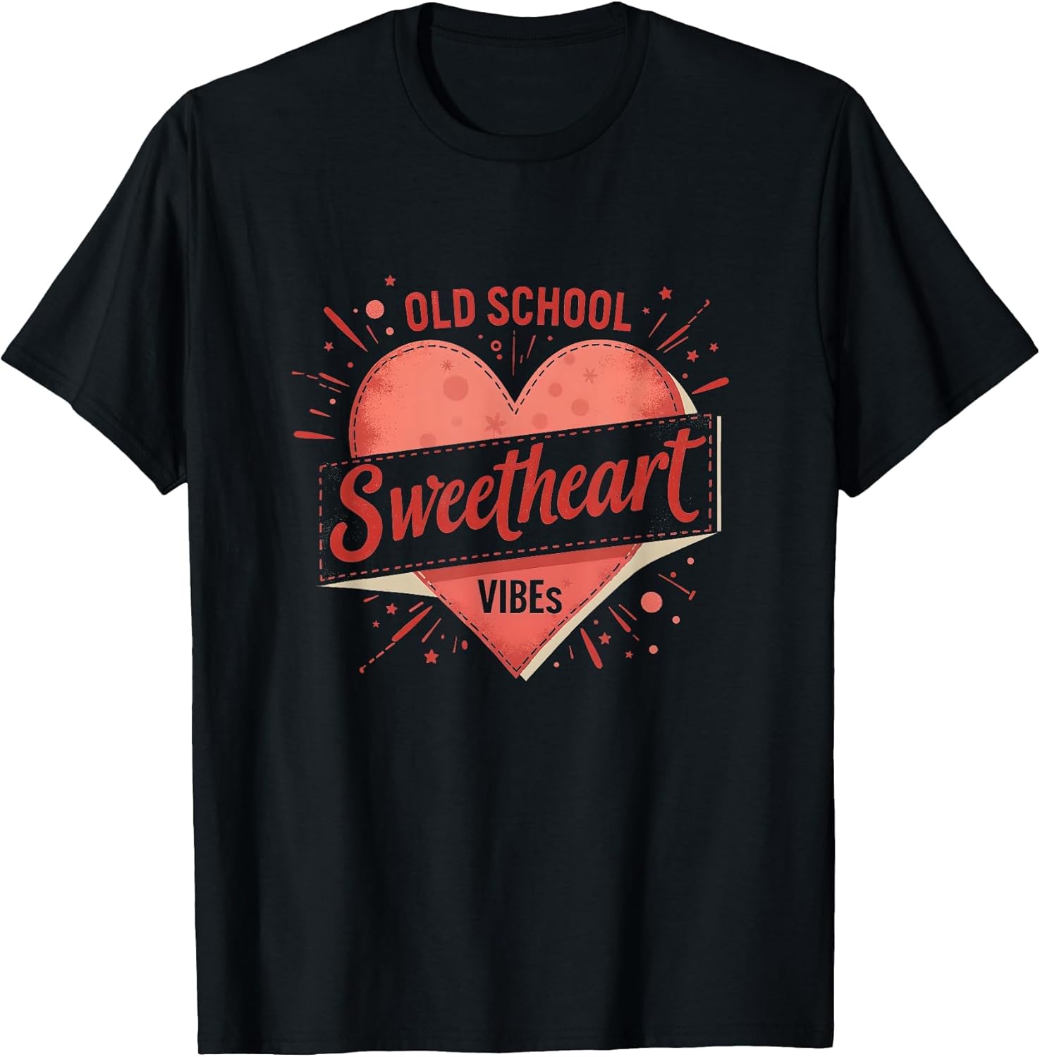 Old School Sweetheart Vibes Retro Valentine