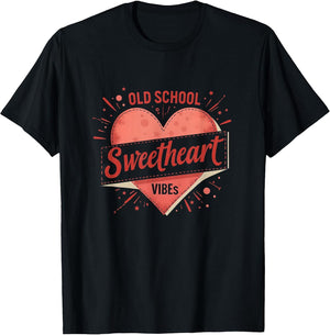 Old School Sweetheart Vibes Retro Valentine