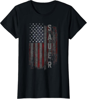 SAUER Family American Flag