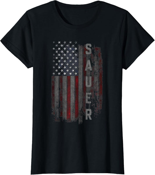 SAUER Family American Flag