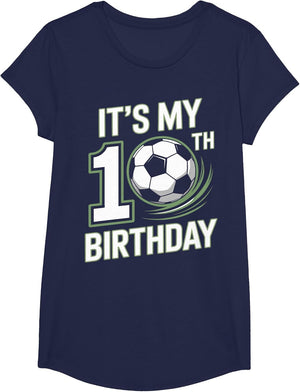 10th Birthday Kicking Off Soccer Year