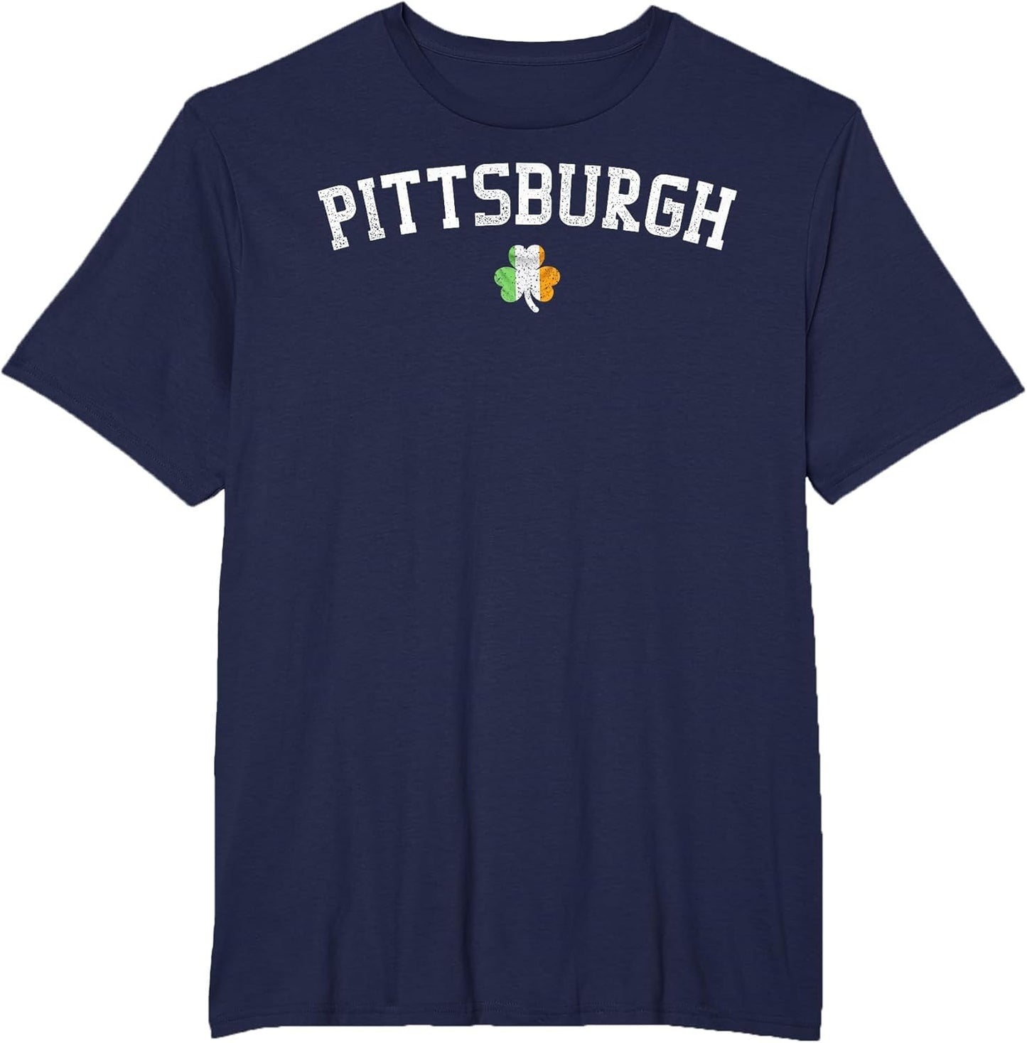 Pittsburgh Irish American Shamrock St Patricks Day T Shirt