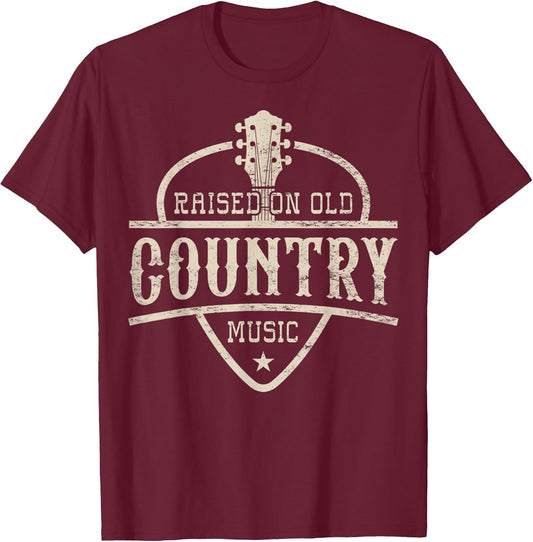 Raised On Old Country Music 80s 90s Vintage Southern Music