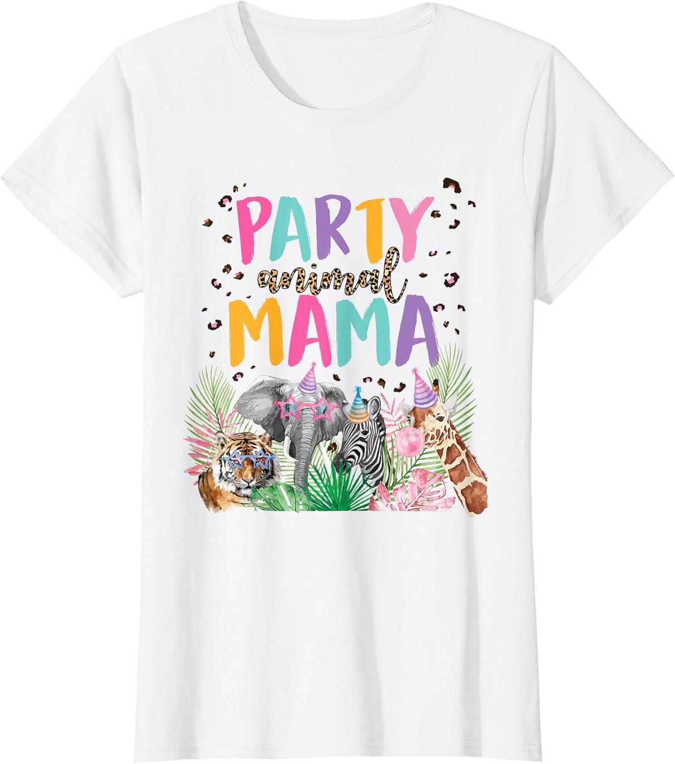 Mama of The Birthday Boy Girl Zoo Theme Animal Party