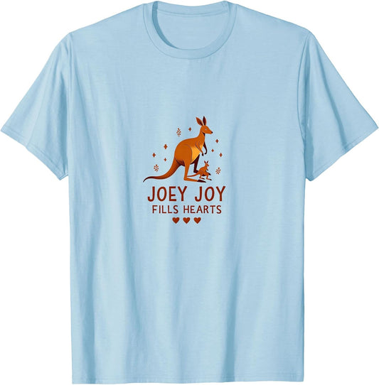 Joey Joy Fills Hearts Kangaroo Dad Baby Design