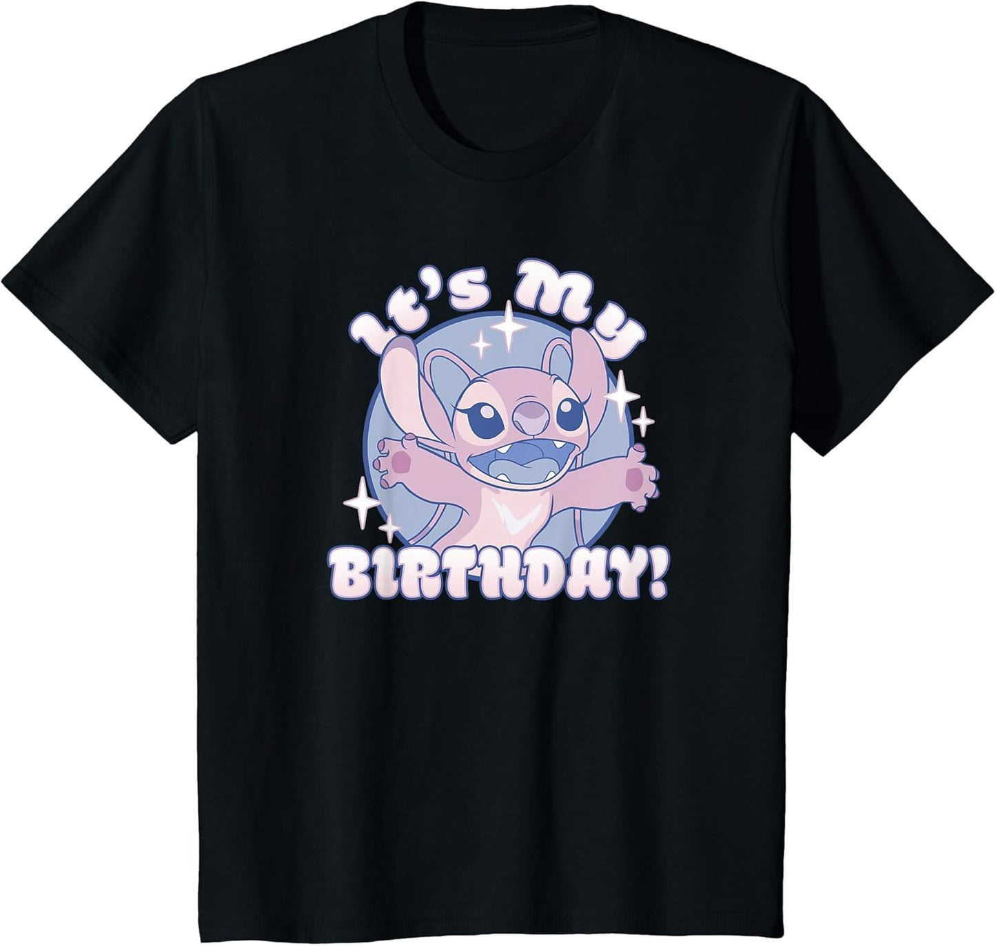 Disney Lilo & Stitch Angel It's My Birthday Retro Sparkle