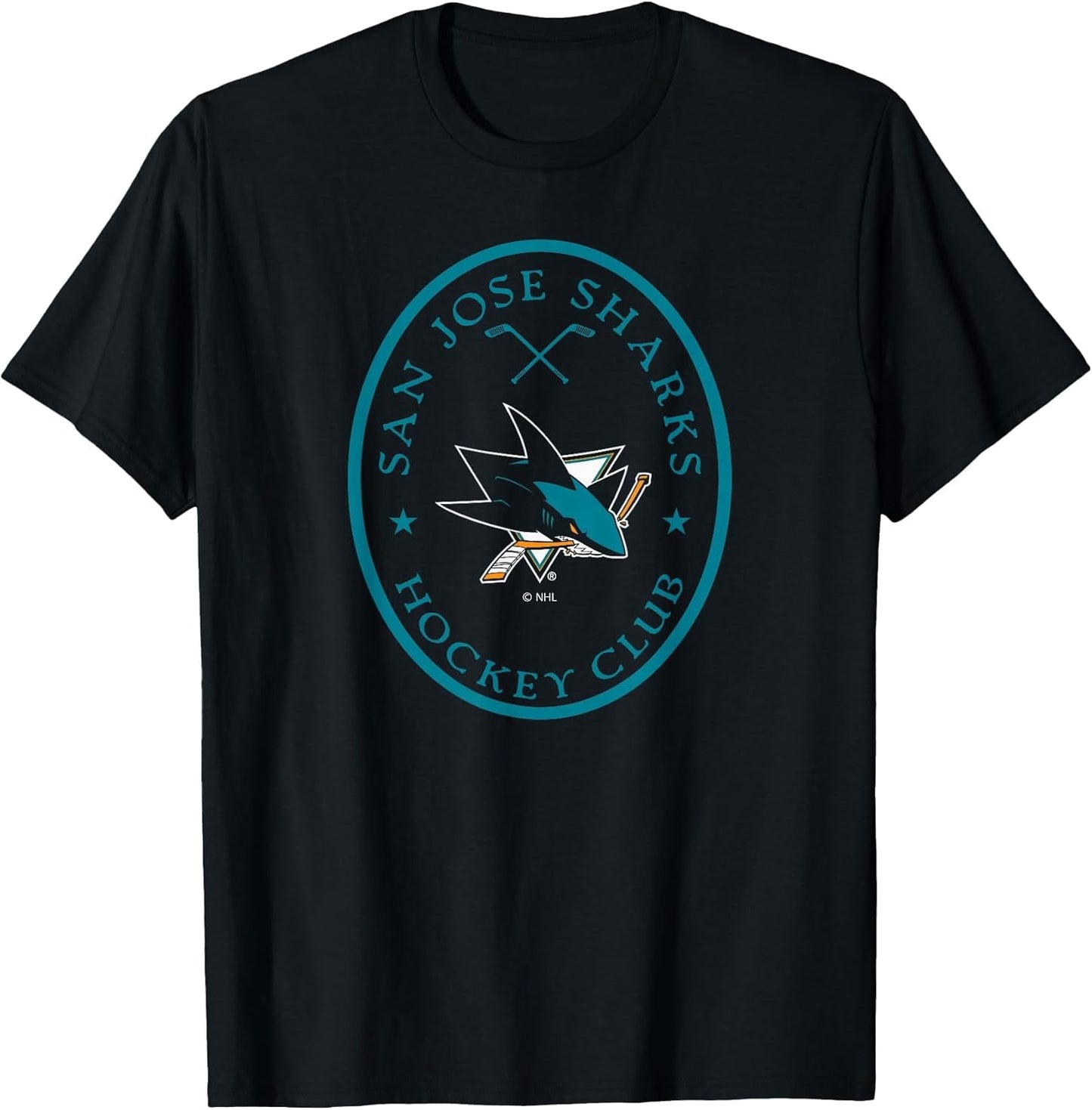 San Jose Sharks Iconic Black Officially Licensed