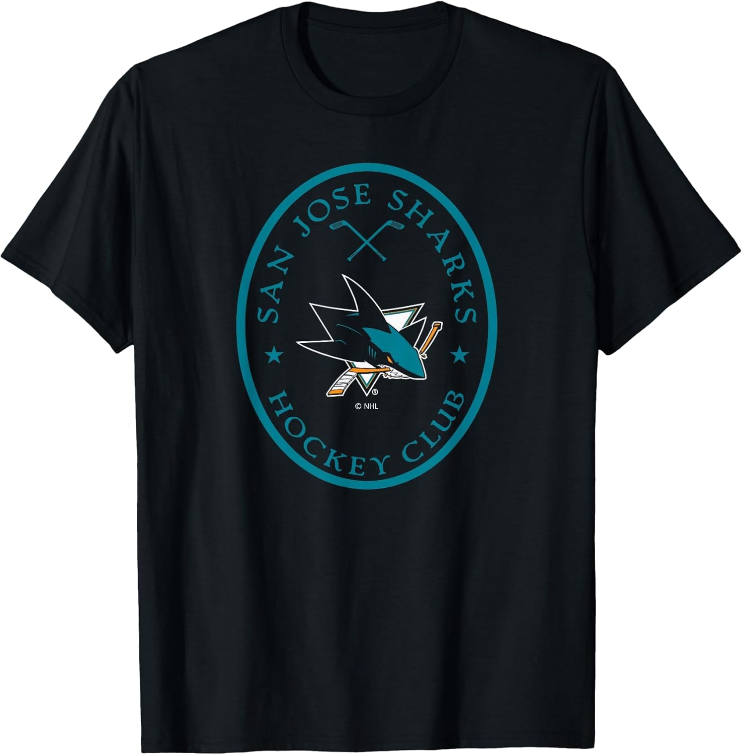 San Jose Sharks Iconic Black Officially Licensed