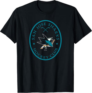 San Jose Sharks Iconic Black Officially Licensed