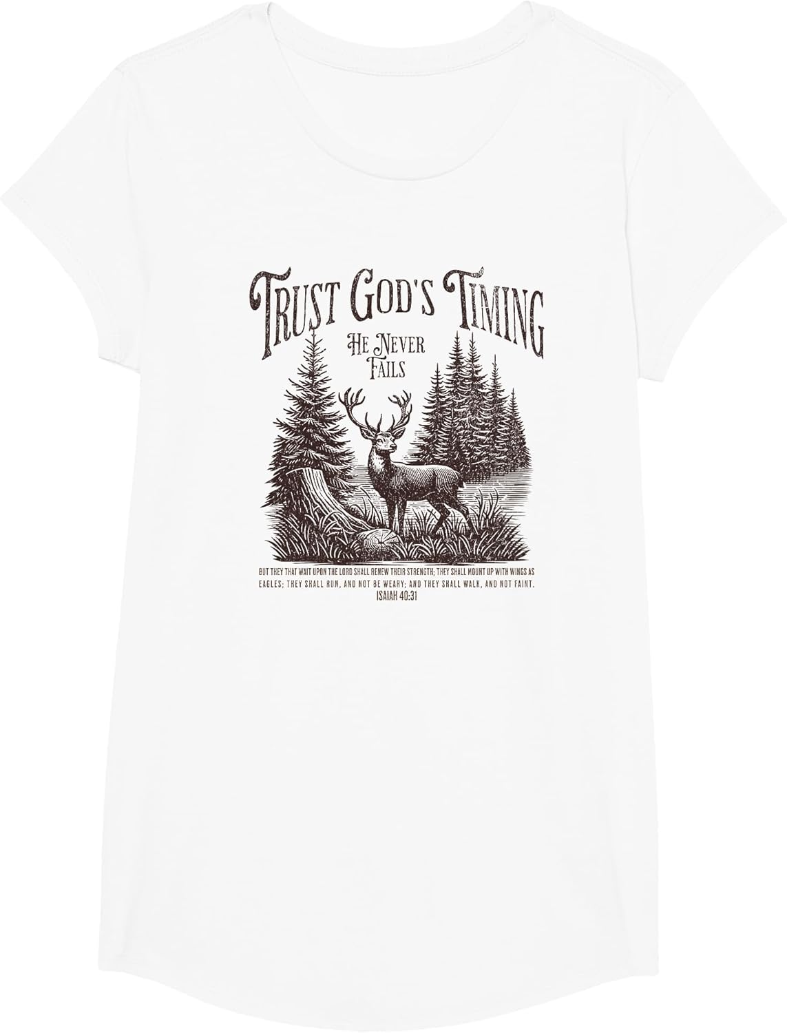 Christian Jesus Bible Verse Deer Elk Buck Hunting Dad Hunter