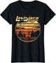 Louisiana Bayou Retro Vintage Distressed Swamp Landscape