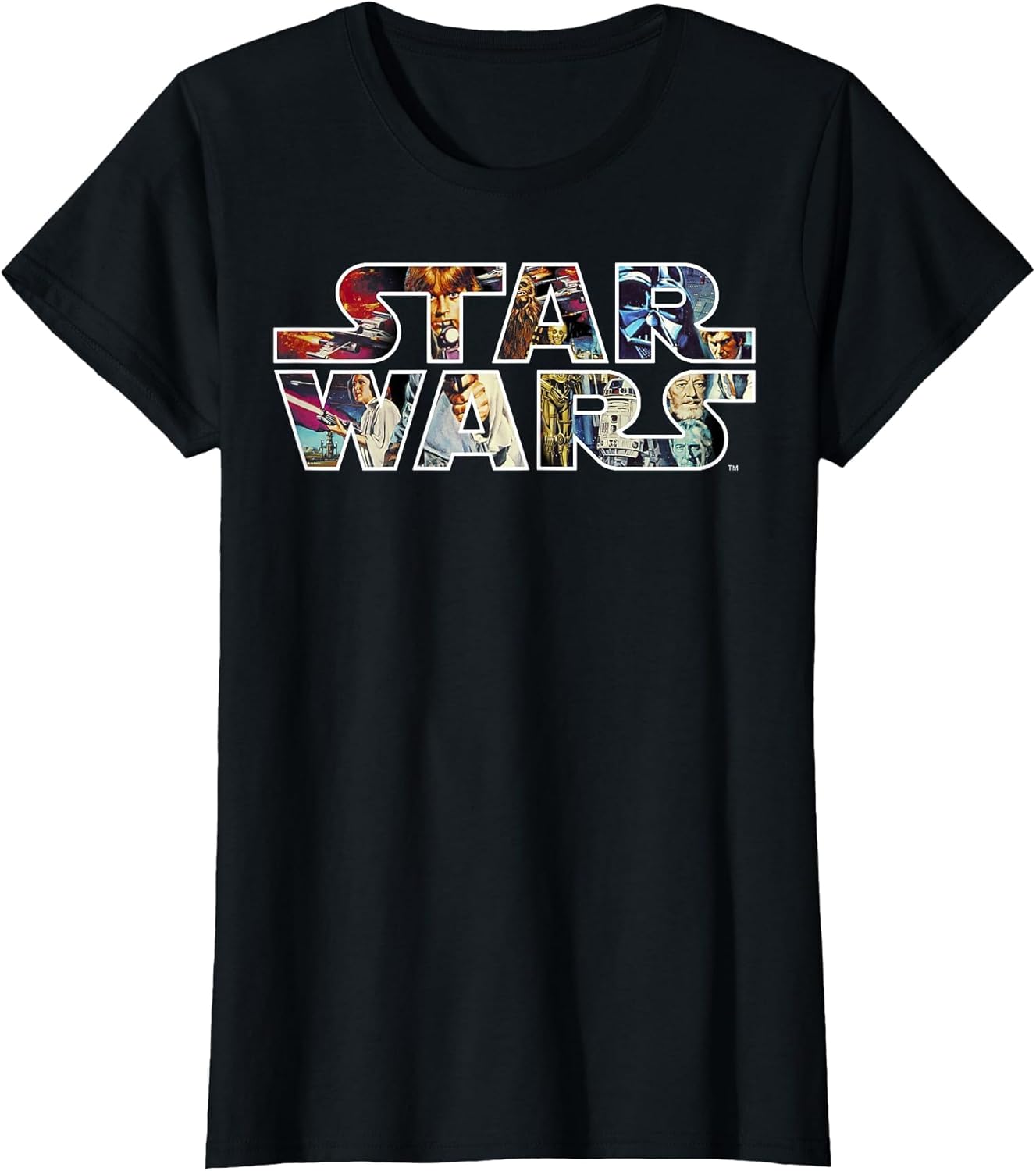 Star Wars Classic Movie Poster Logo Graphic