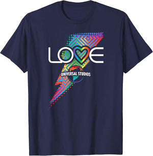 Universal Parks Love Universal Rainbow Bolt