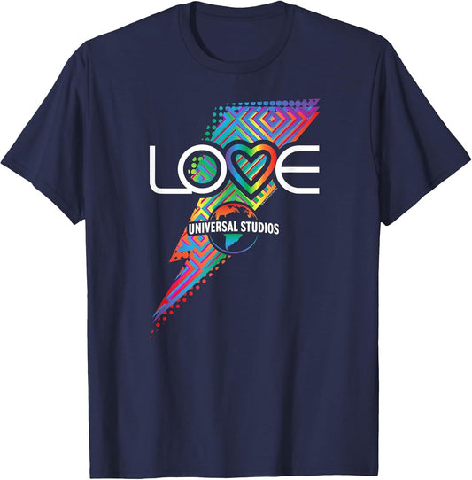 Universal Parks Love Universal Rainbow Bolt