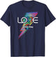Universal Parks Love Universal Rainbow Bolt