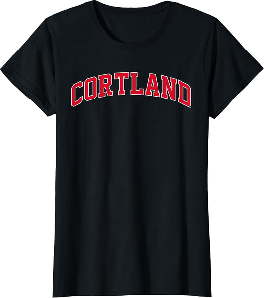 SUNY Cortland Red Dragons Classic Arched Type