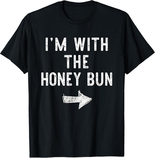 I'm with The Honey Bun Costume Halloween Matching Couple