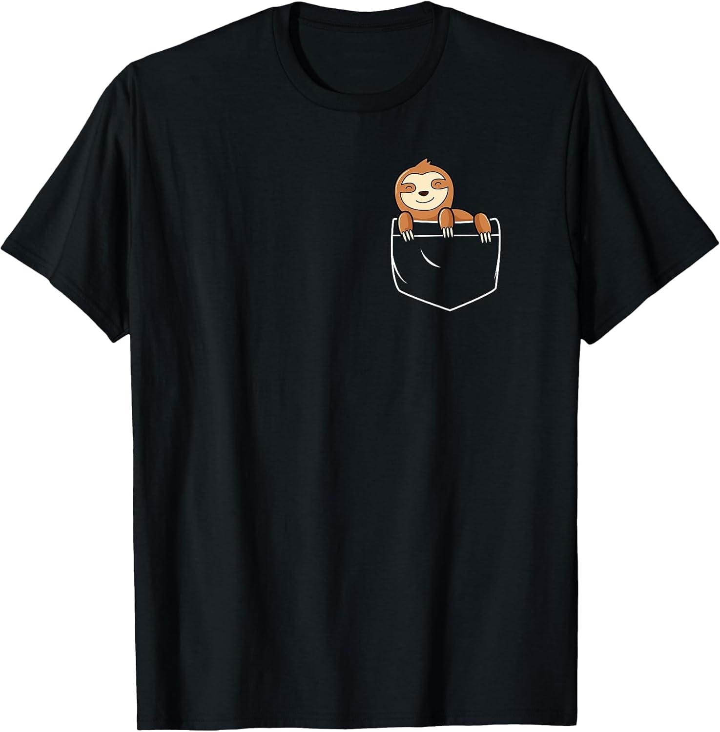 Chillin Sloth Pocket Funny Sloth in My Pocket