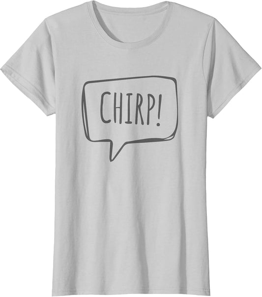 Chirp! Cute Bird or Chick Animal Sound Slogan
