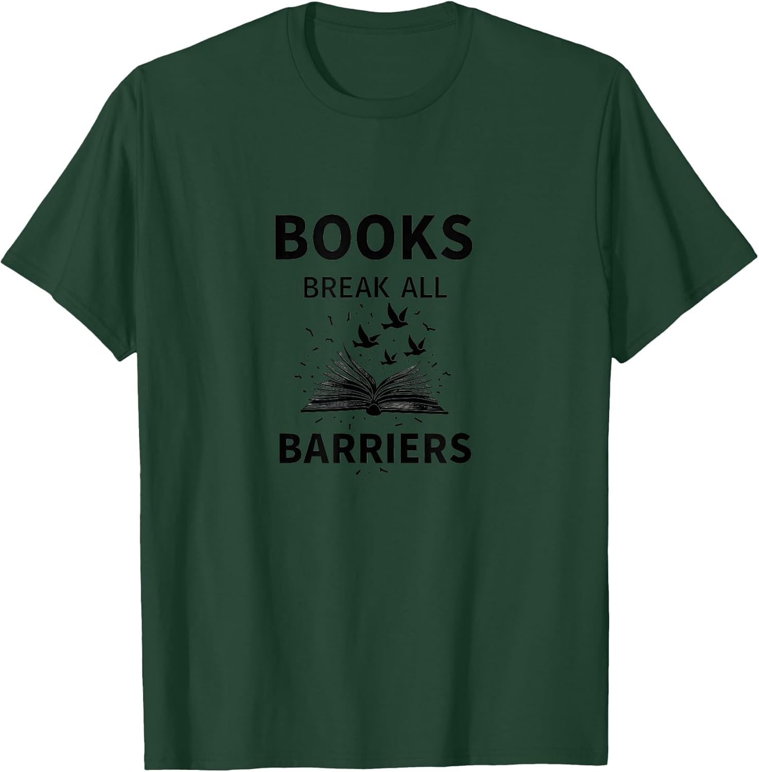 Books Break All Barriers Reading Freedom Design