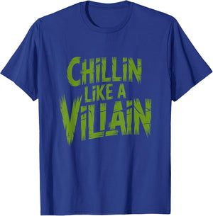Chillin Like A Villain Saying Summerween Funny Halloween